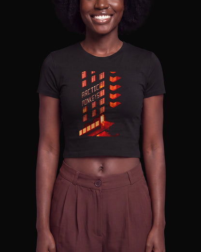 Arctic Monkeys Hotel Rooms Siyah Baby Tee Tişört
