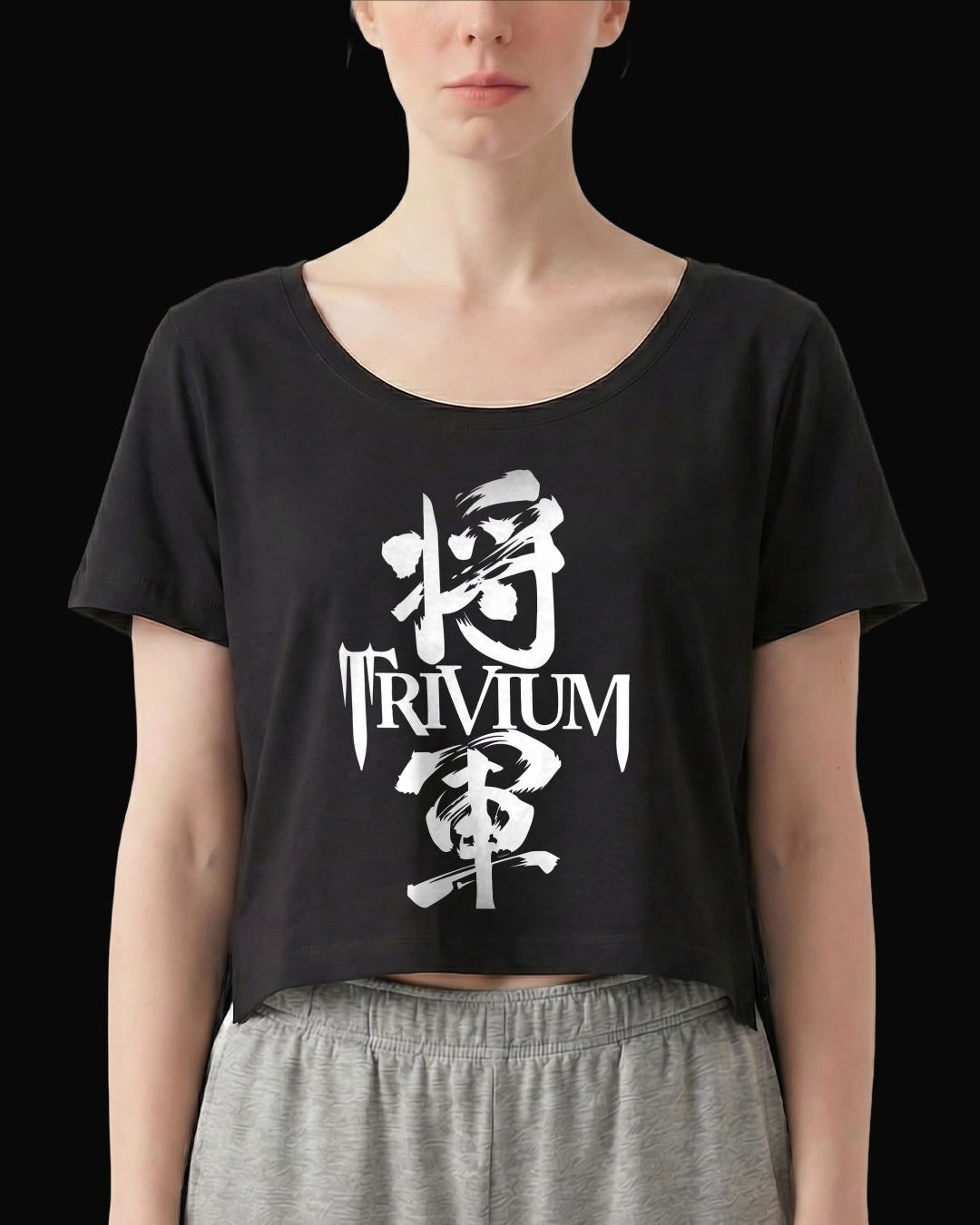 Trivium Shogun Kadın Siyah Tişört