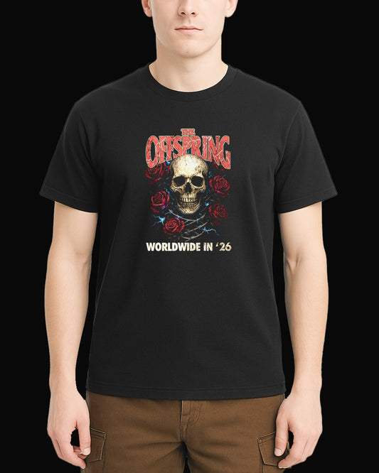 The Offspring Worldwide In '26 Siyah Tişört V2
