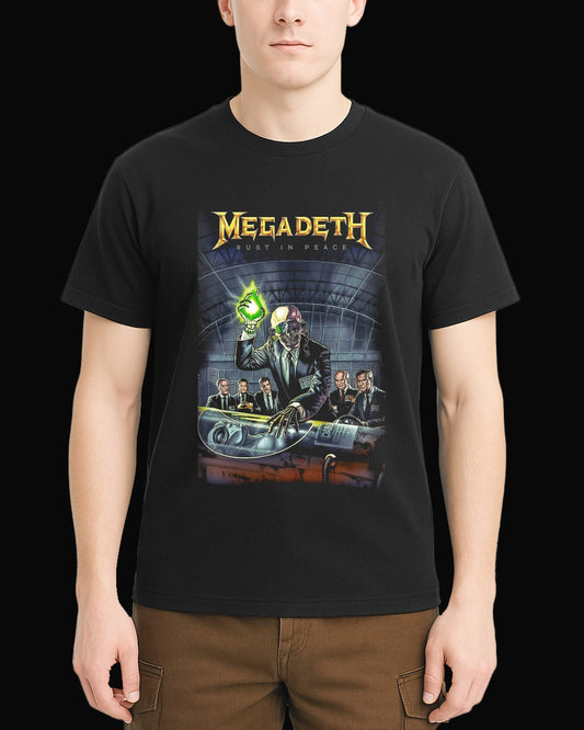Megadeth Rust In Peace-3 Siyah Tişört