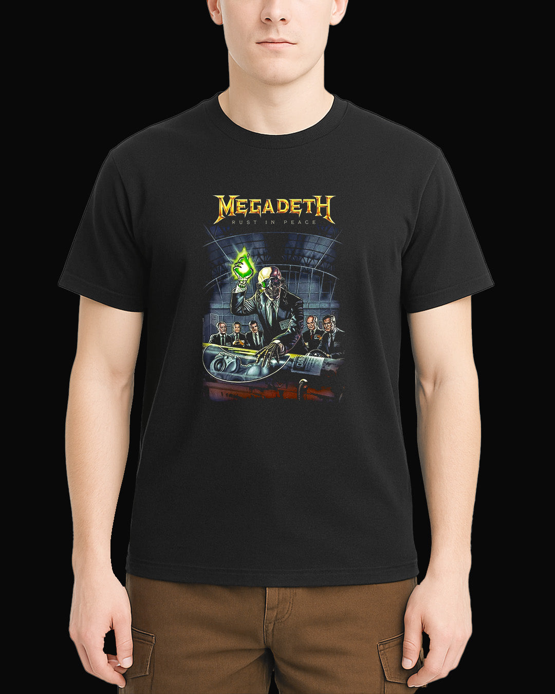 Megadeth Rust In Peace-3 Siyah Tişört