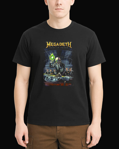 Megadeth Rust In Peace-3 Siyah Tişört