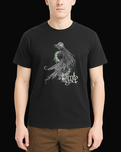 Lamb Of God Bone and Feather Siyah Tişört