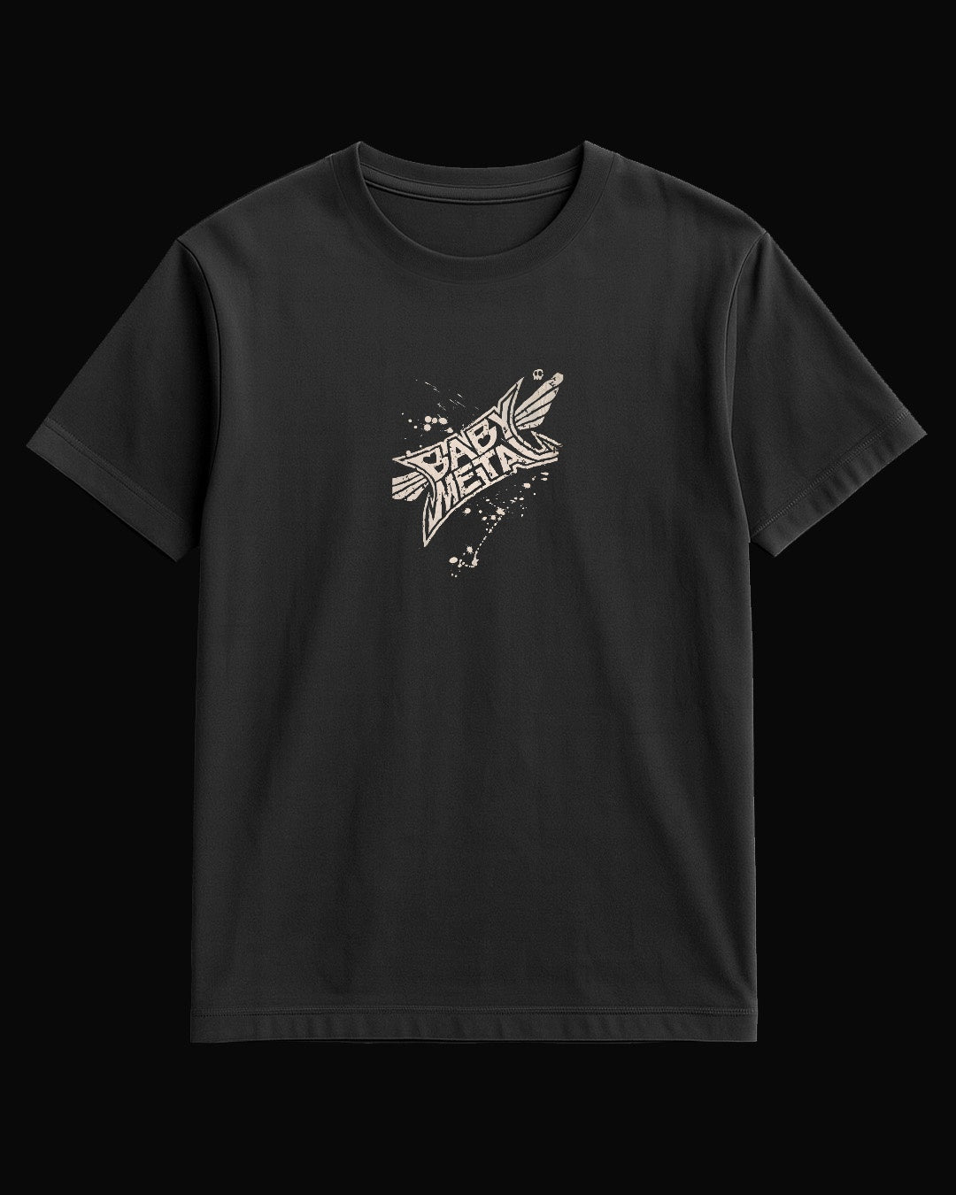 Babymetal Grup Logo Siyah Tişört