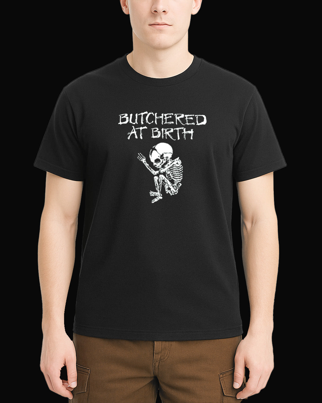 Cannibal Corpse Butchered At Birth Siyah Tişört V2