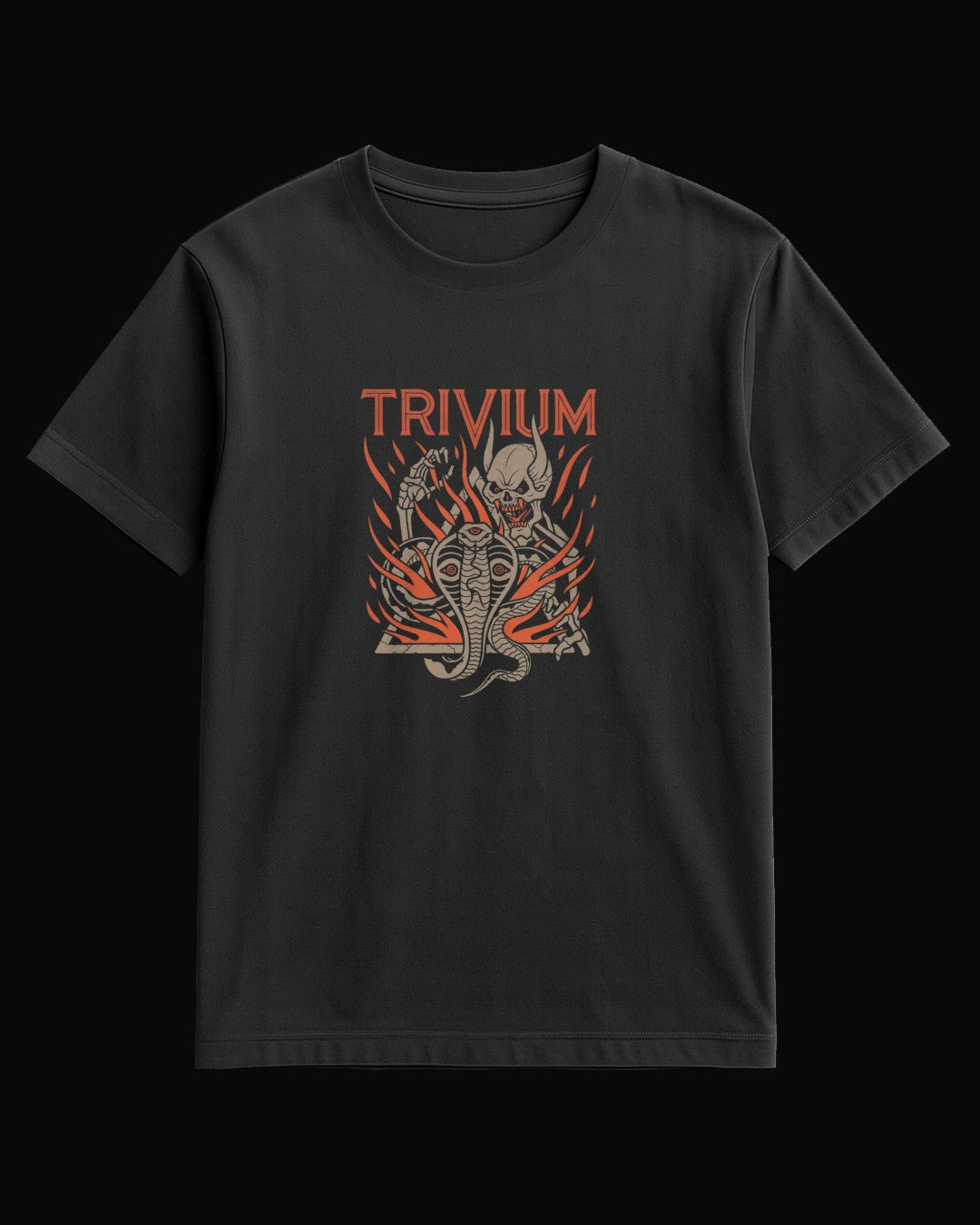 Trivium In The Court Of The Dragon Siyah Tişört