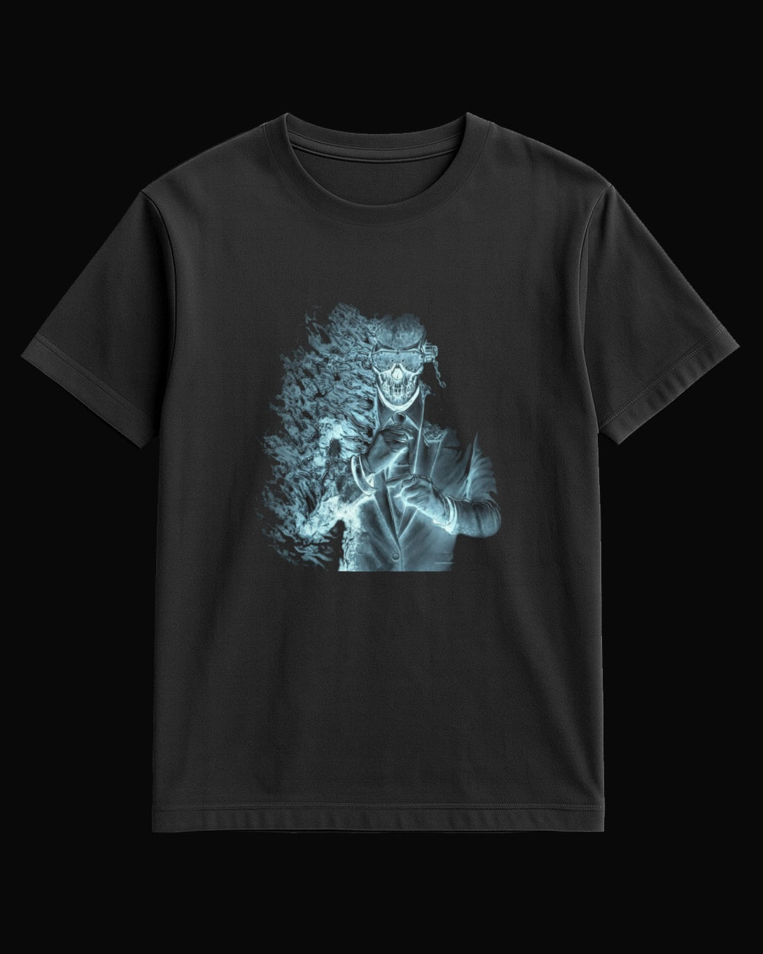 Megadeth 2026 NEON BLUE ALBUM Siyah Tişört