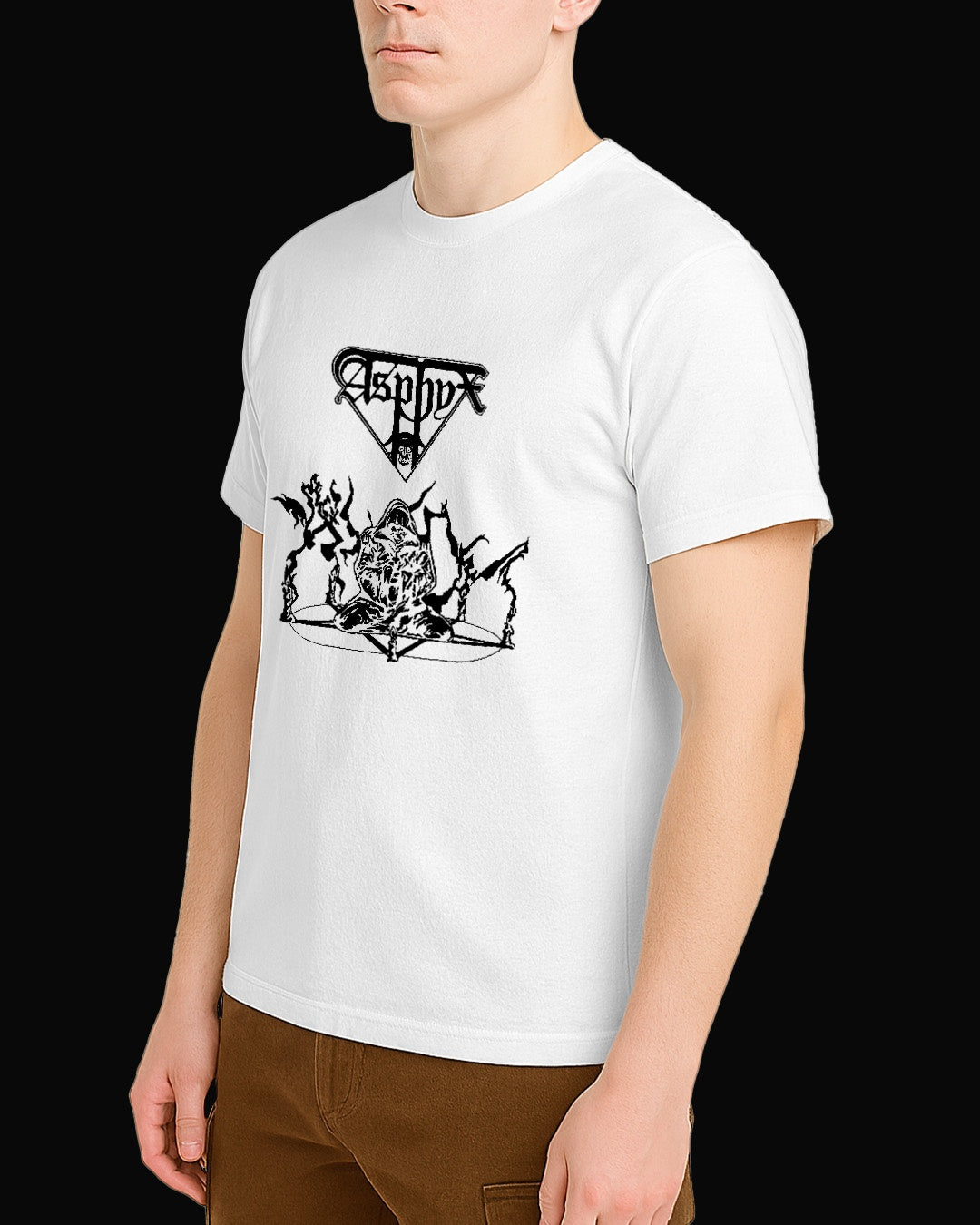 Asphyx Praise The Lord Black T-Shirt