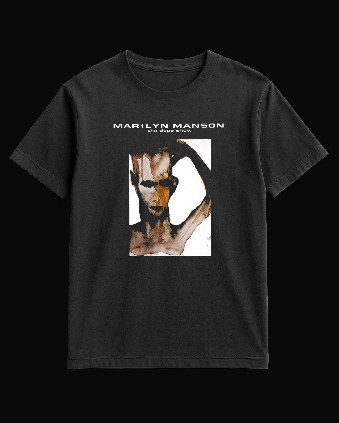 Marilyn Manson the dope show Siyah Tişört
