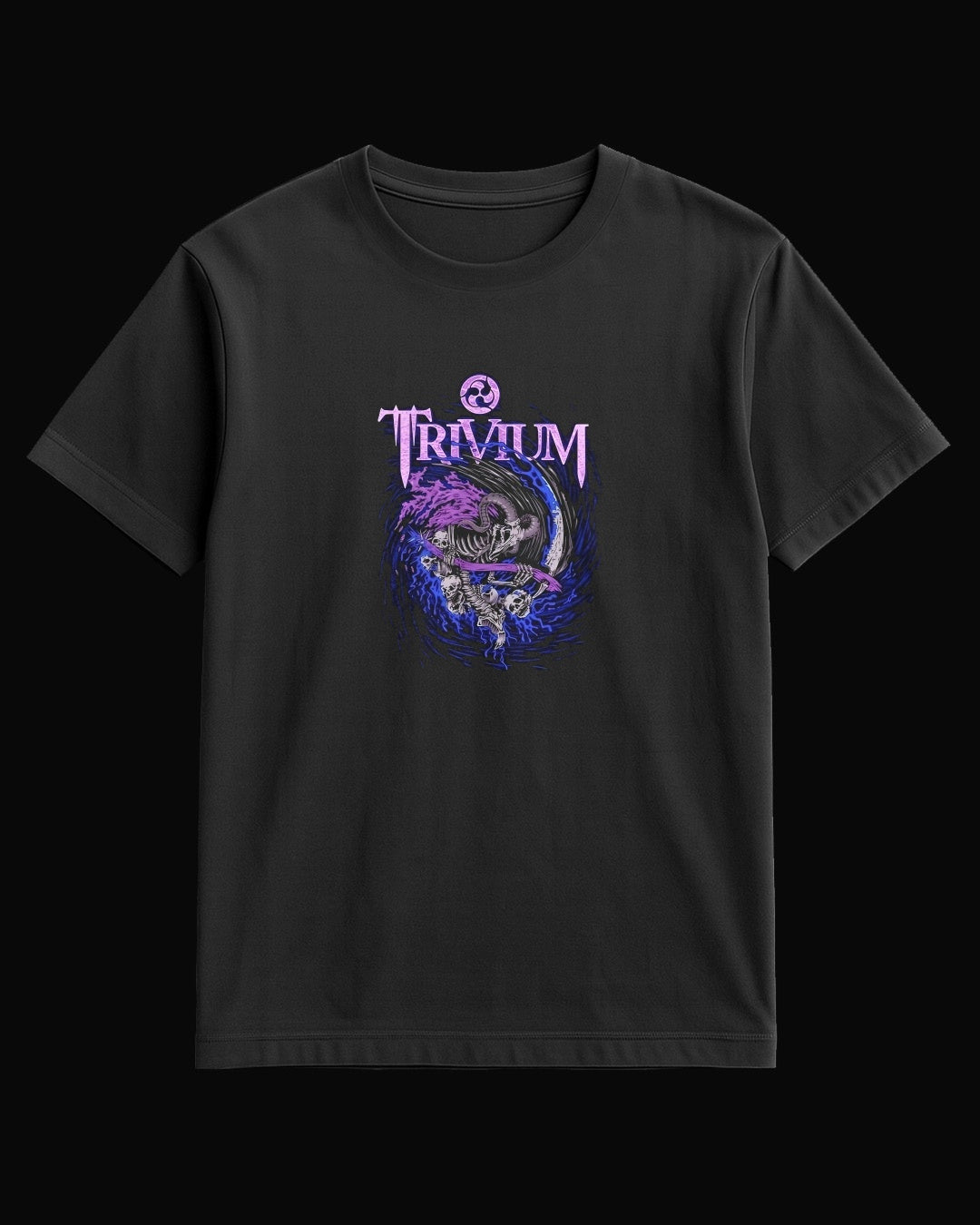 Trivium The Sin and the Sentence Siyah Tişört