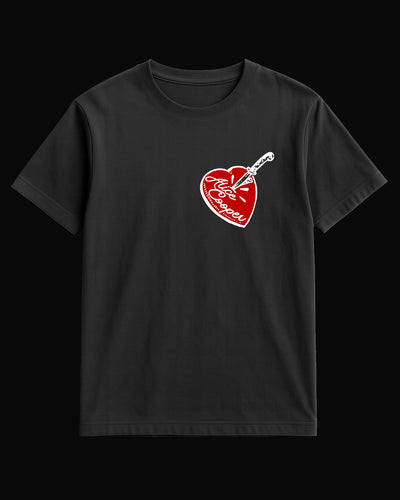 Alice Cooper Knife To The Heart Siyah Tişört