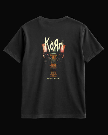 Korn The Paradigm Shift Sırt Baskılı Siyah Tişört