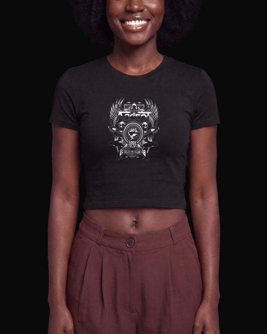 Accept Objection Overruled Siyah Baby Tee Tişört