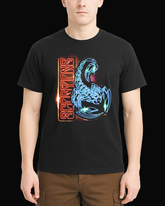 Scorpions Diamond Scorpion Siyah Tişört