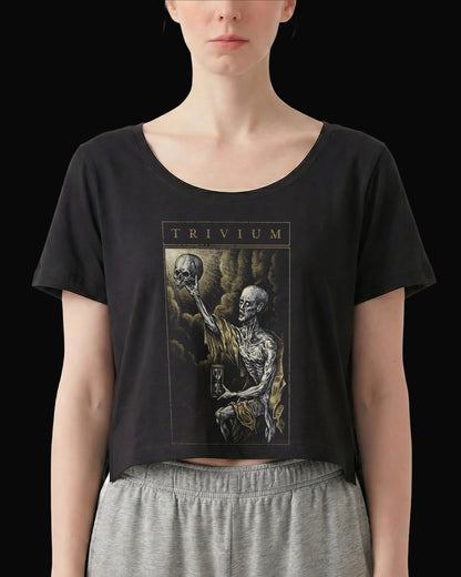 Trivium The Crusade Kadın Siyah Tişört V2