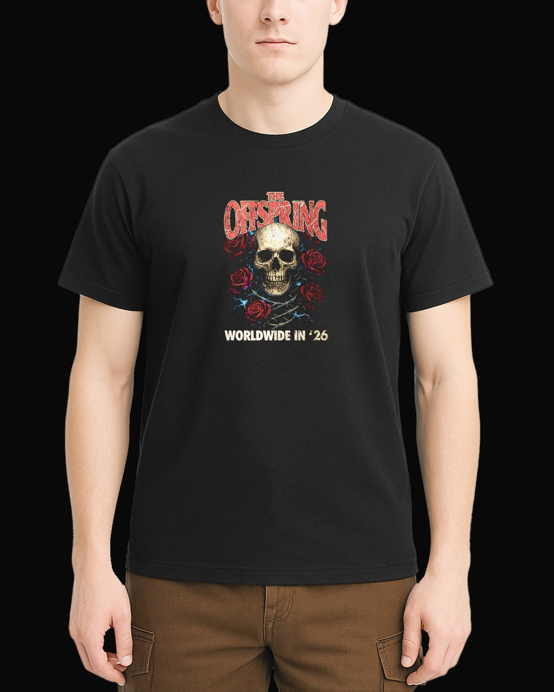 The Offspring Worldwide In '26 Siyah Tişört V3