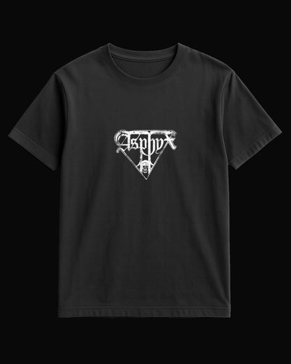 Asphyx Grup Logo Siyah Tişört