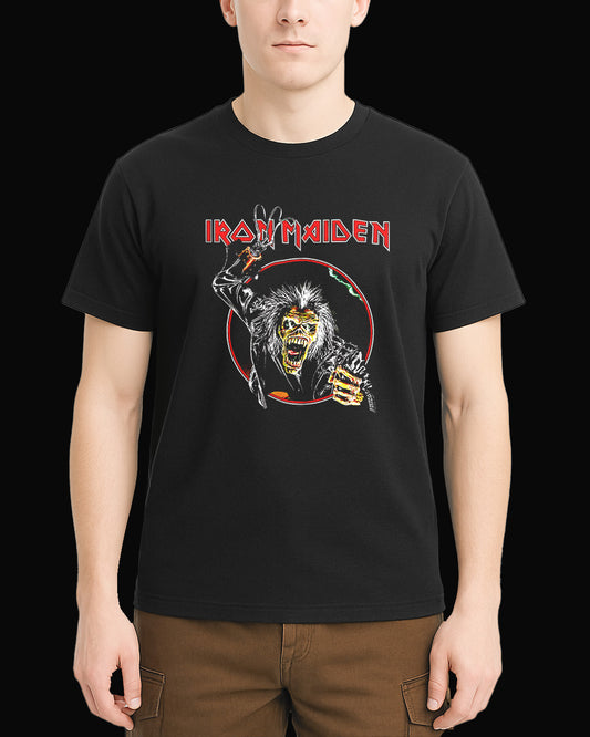 Iron Maiden Freddy Siyah Tişört V2
