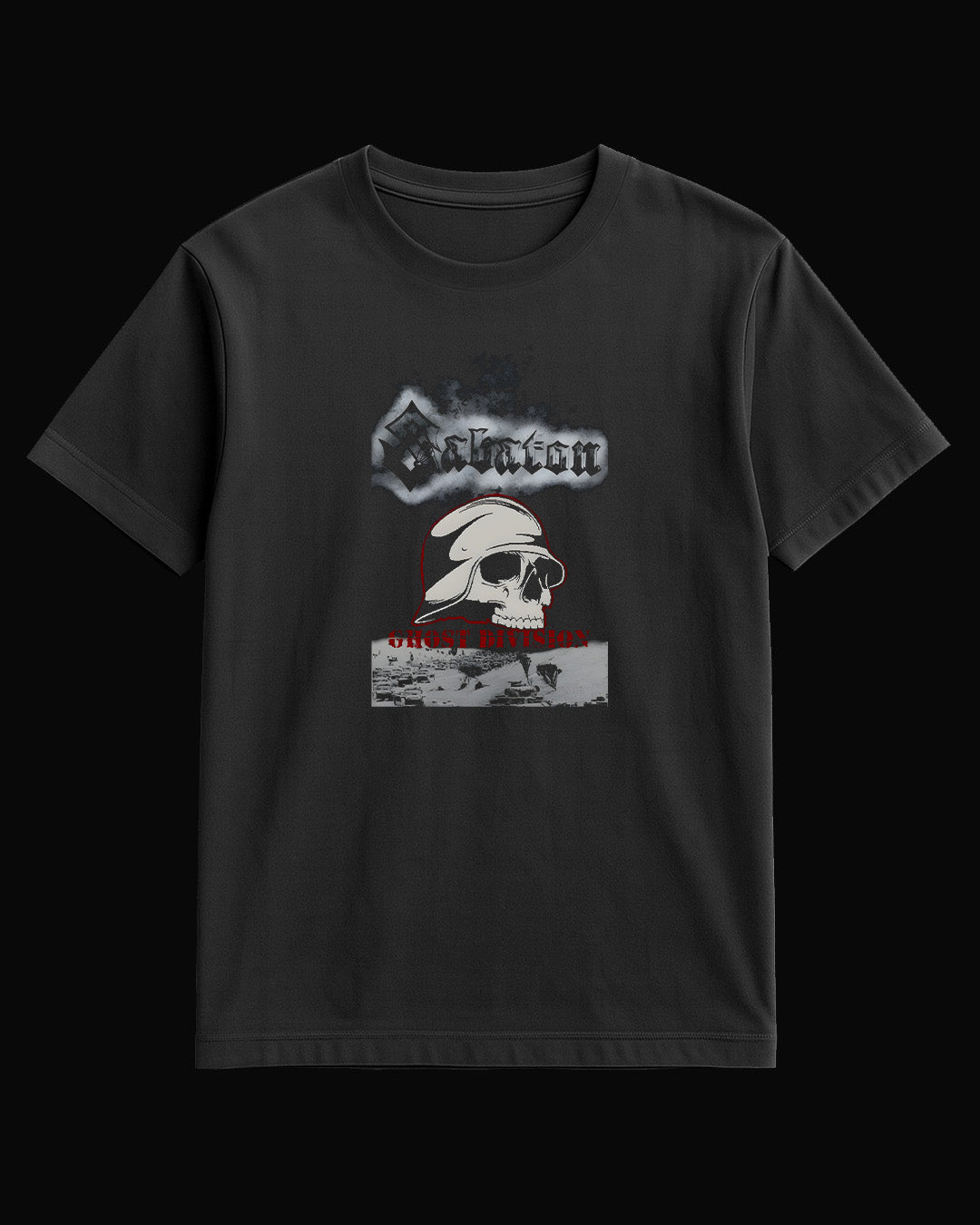 Sabaton Ghost Division Siyah Tişört
