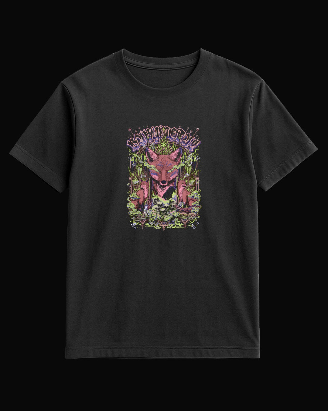 Babymetal Curse of Fox God Siyah Tişört