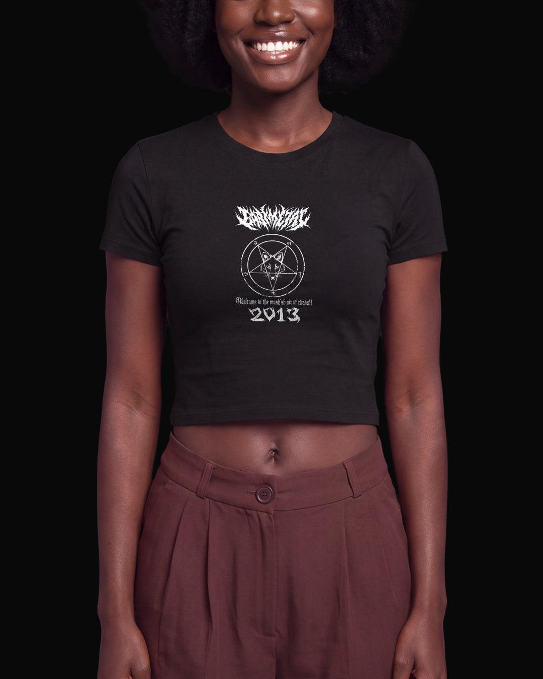 Babymetal MOSHPIT Siyah Baby Tee Tişört