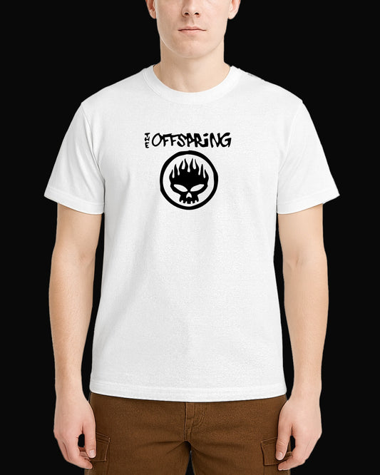 The Offspring Grup Logo Beyaz Tişört