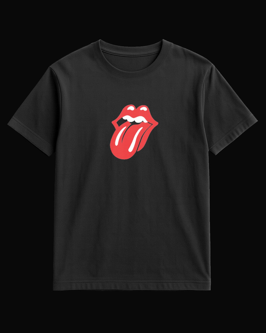 The Rolling Stones The Tongue Siyah Tişört V2