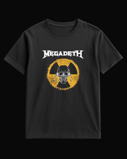 Megadeth NUKE ALERT! Siyah Tişört