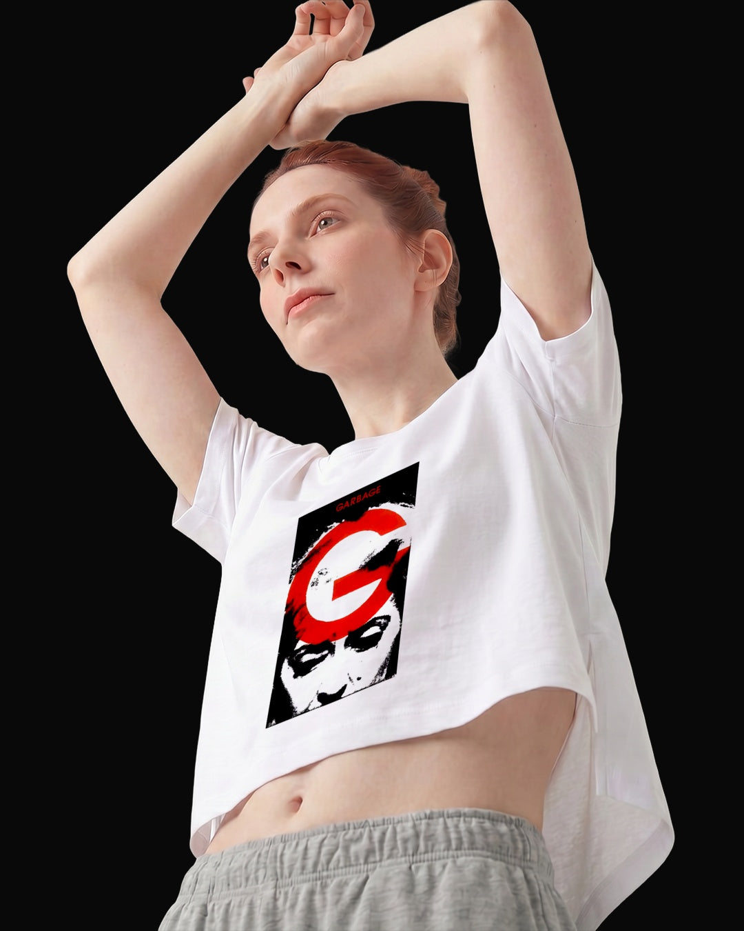 Garbage Not Your Kind Of People Beyaz Kadın Tişört