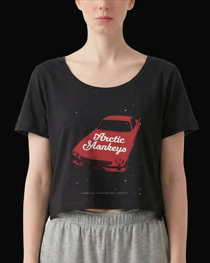 Arctic Monkeys Astro Car Siyah Kadın Tişört