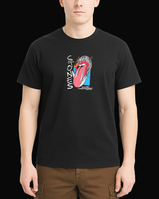 The Rolling Stones Florida Concert Siyah Tişört