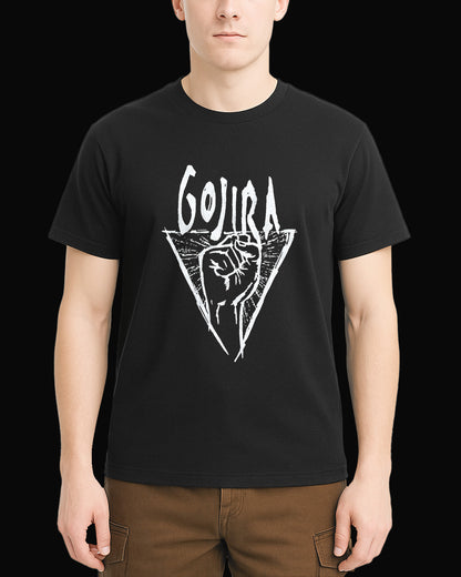 Gojira The Right Hand Siyah Tişört V2