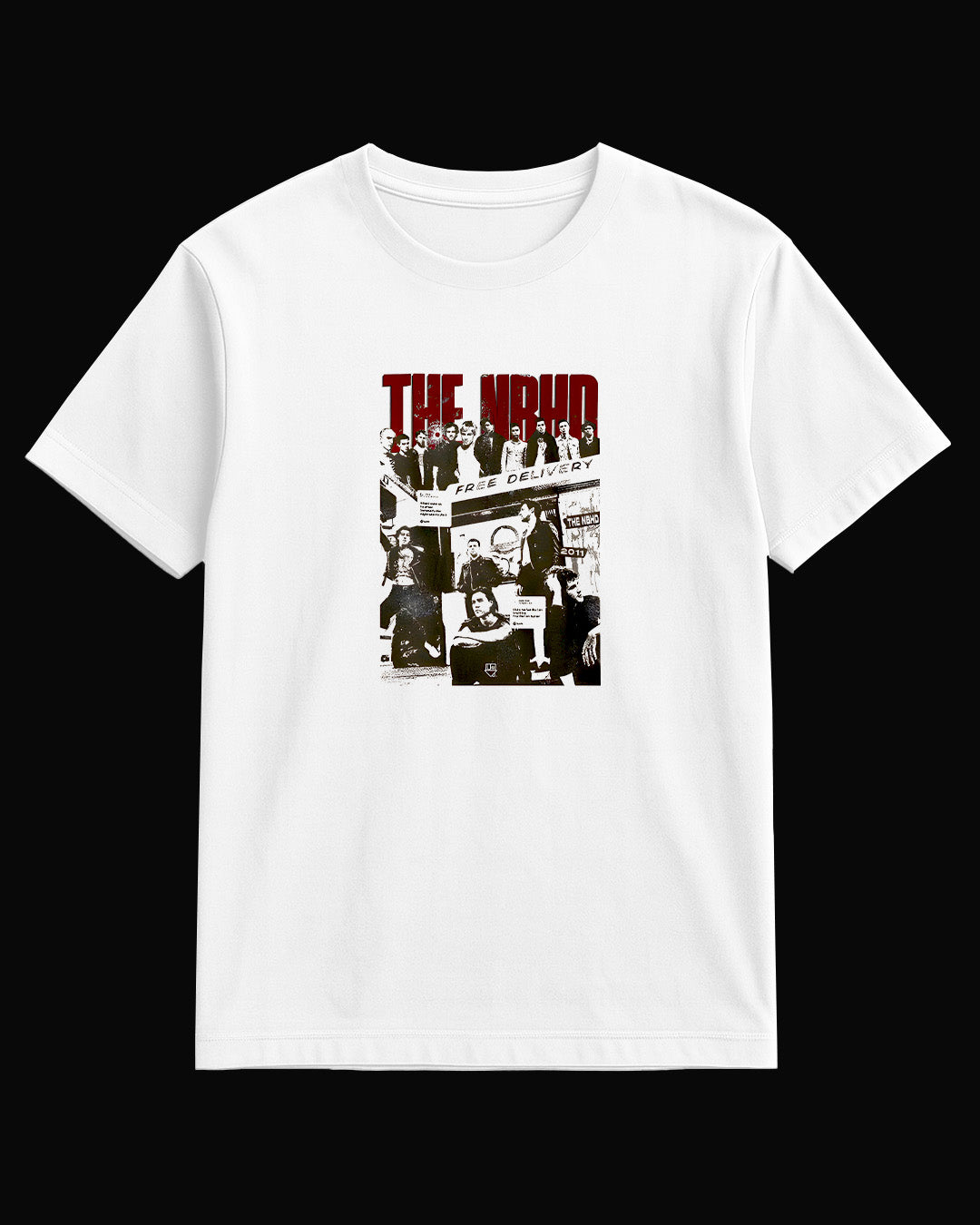 The Neighbourhood Free Delivery Beyaz Tişört