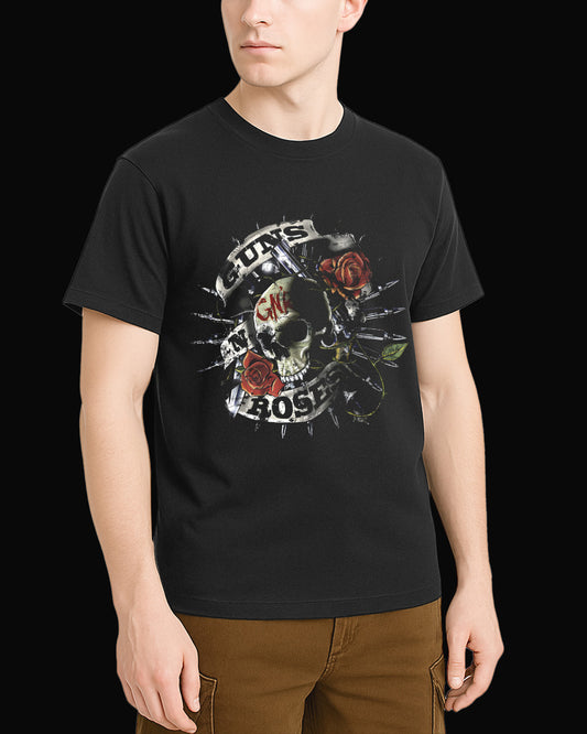 Guns N' Roses G N' R Siyah Tişört