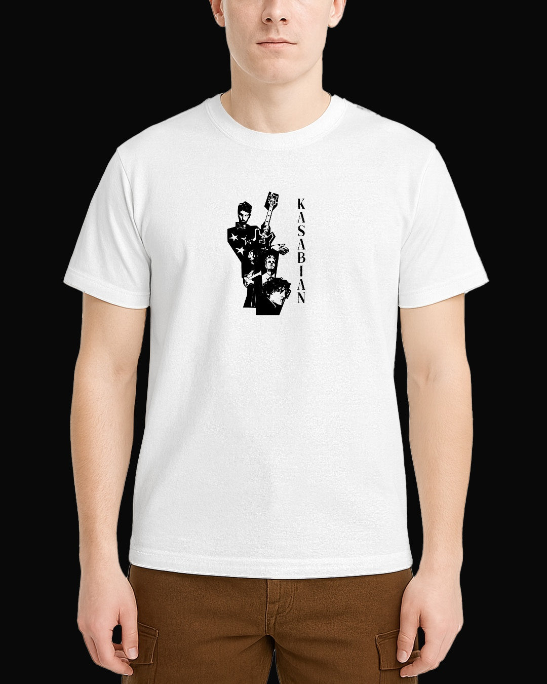 Kasabian Club Foot Beyaz Tişört
