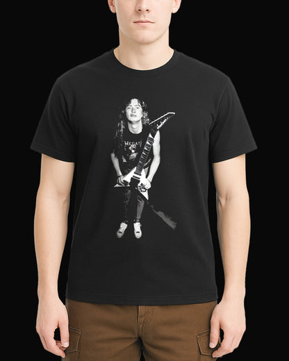 Megadeth Dave Mustaine Siyah Tişört V6