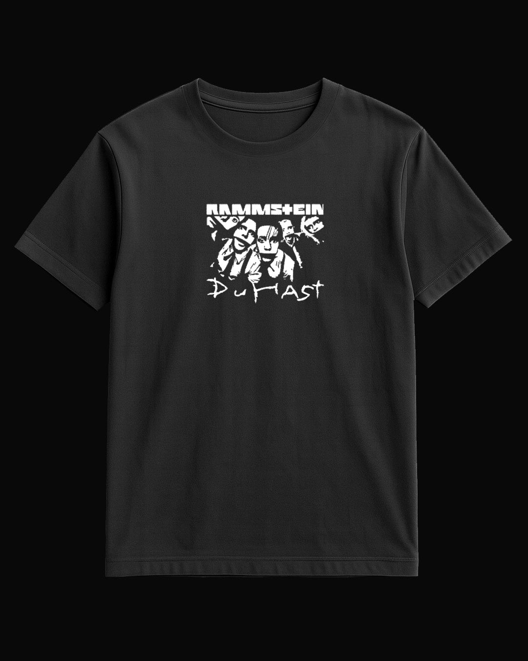 Rammstein DU HAST Siyah Tişört