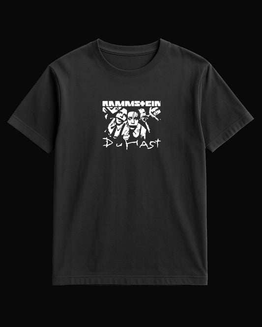 Rammstein DU HAST Siyah Tişört