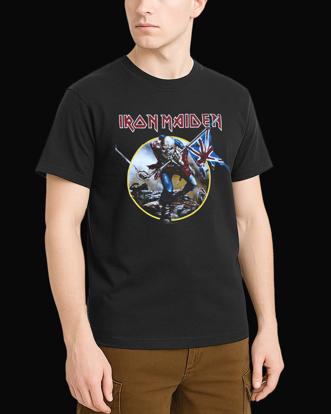 Iron Maiden Maiden England Siyah Tişört