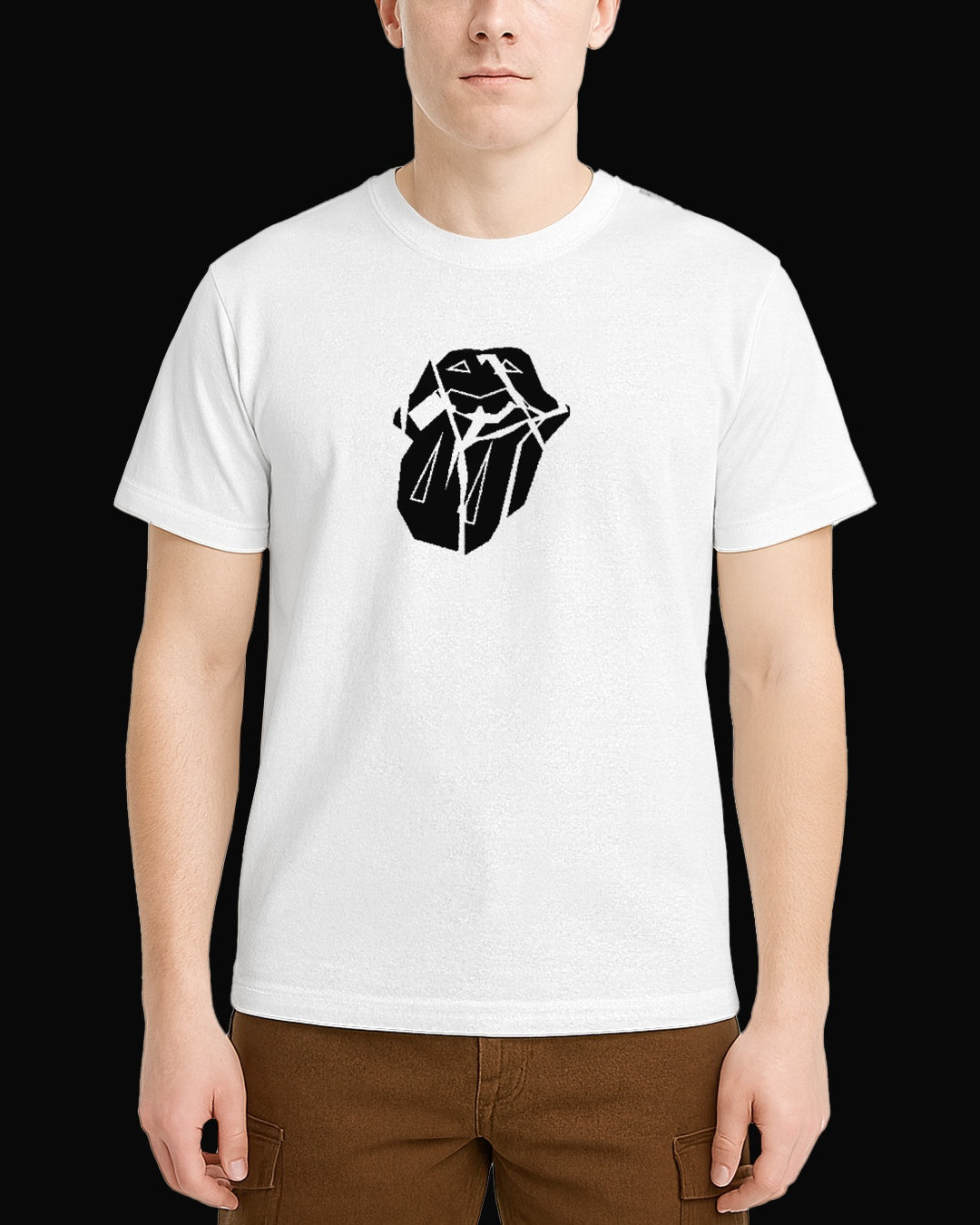 The Rolling Stones Hackney Tongue Beyaz Tişört