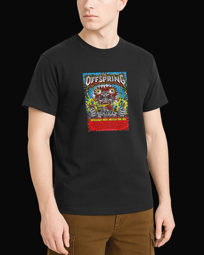 The Offspring Supercharged NA Tour 2026 Siyah Tişört