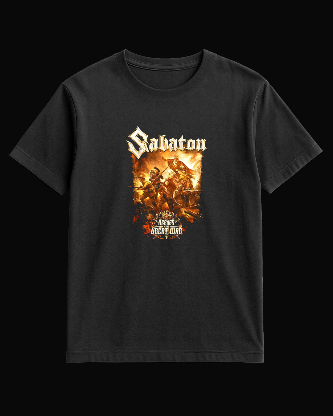 Sabaton Great War Siyah Tişört