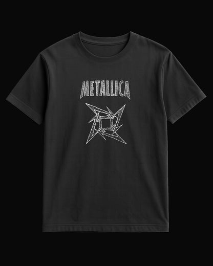 Metallica Squares Siyah Tişört