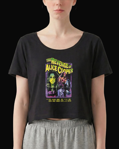 Alice Cooper The Revenge Of Alice Cooper-2 Siyah Kadın Tişört