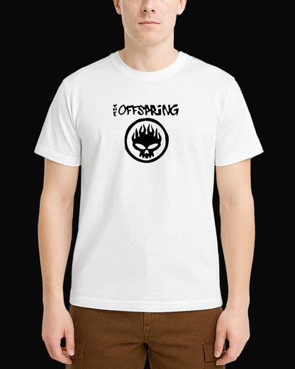 The Offspring Grup Logo Beyaz Tişört V4