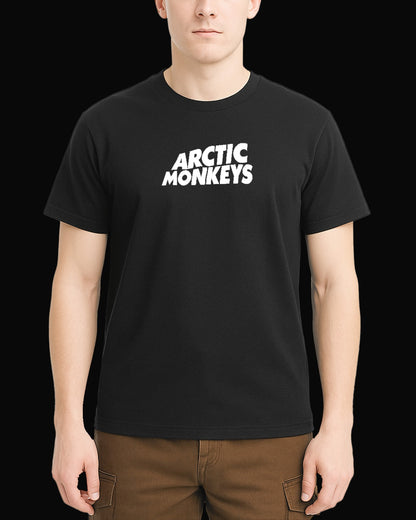 Arctic Monkeys Grup Logo Siyah Tişört V4