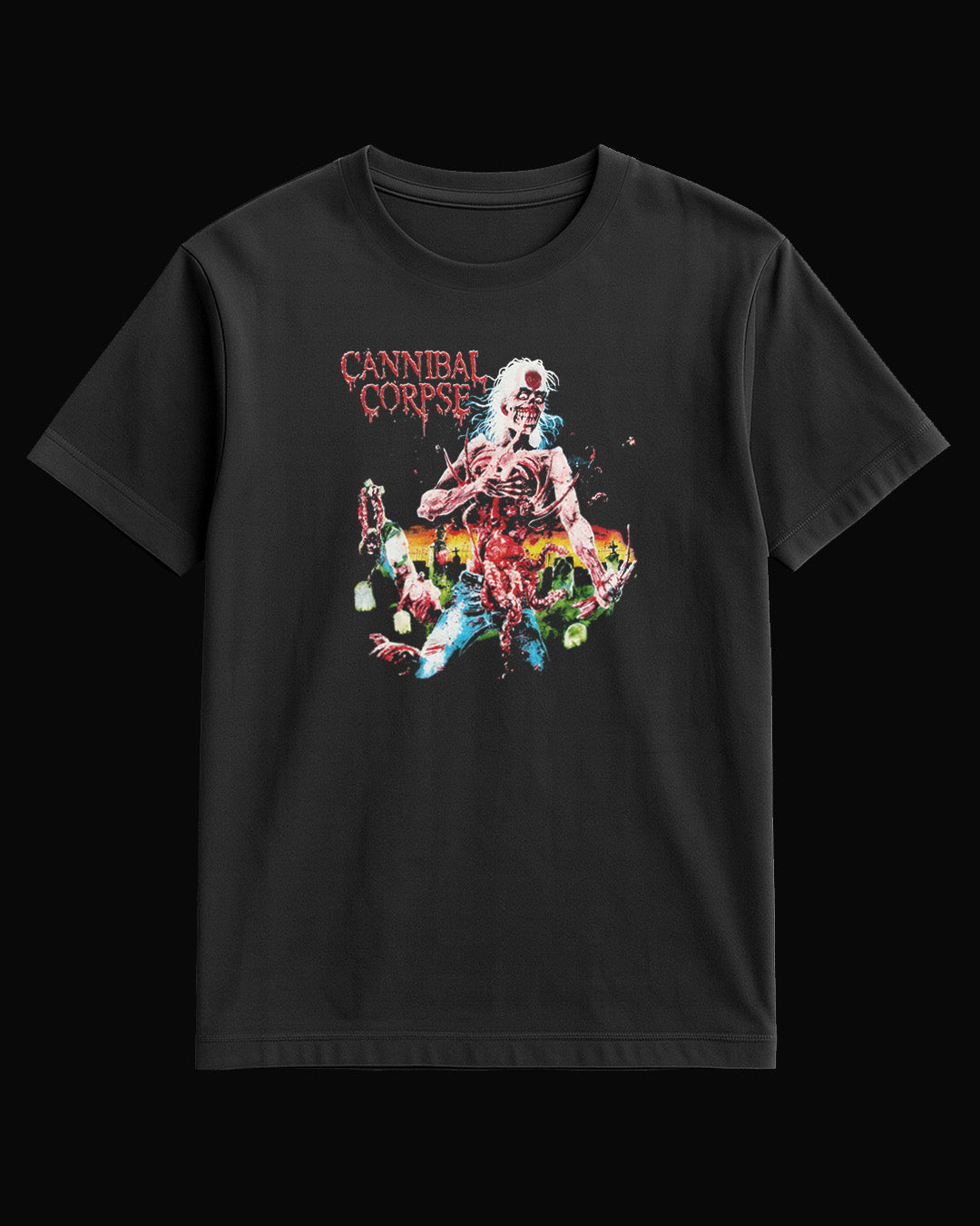 Cannibal Corpse Eaten Back To Life Siyah Tişört