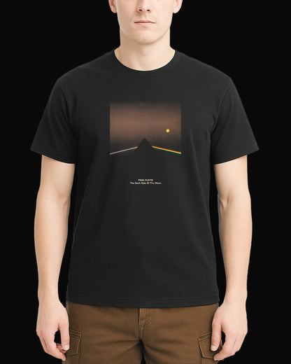 Pink Floyd Dark Side of the Moon Siyah Tişört V5